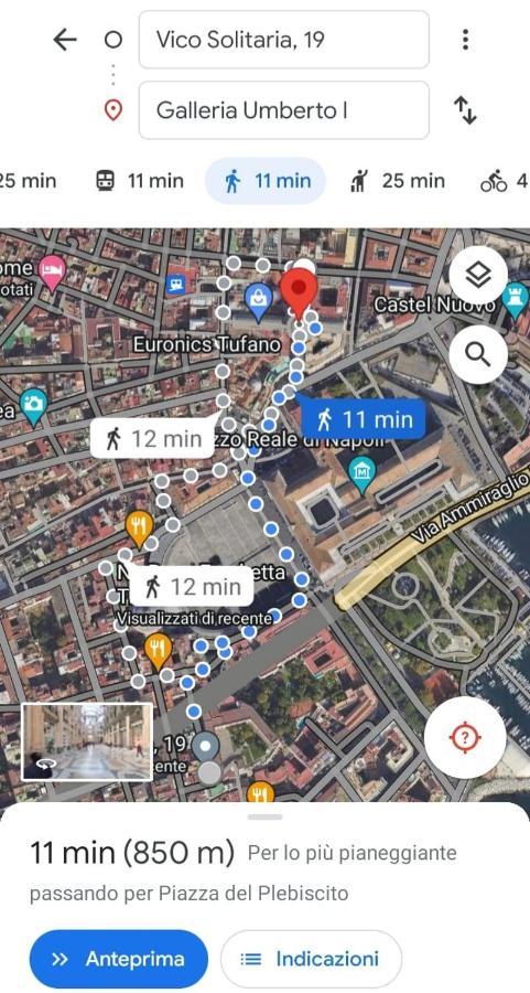 Palizzi'S Home Behind Plebiscite Square Napoli Eksteriør bilde