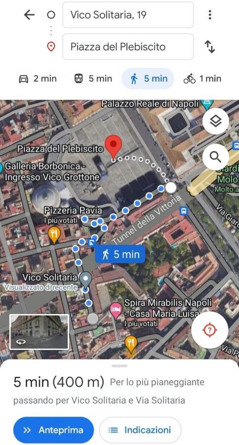 Palizzi'S Home Behind Plebiscite Square Napoli Eksteriør bilde